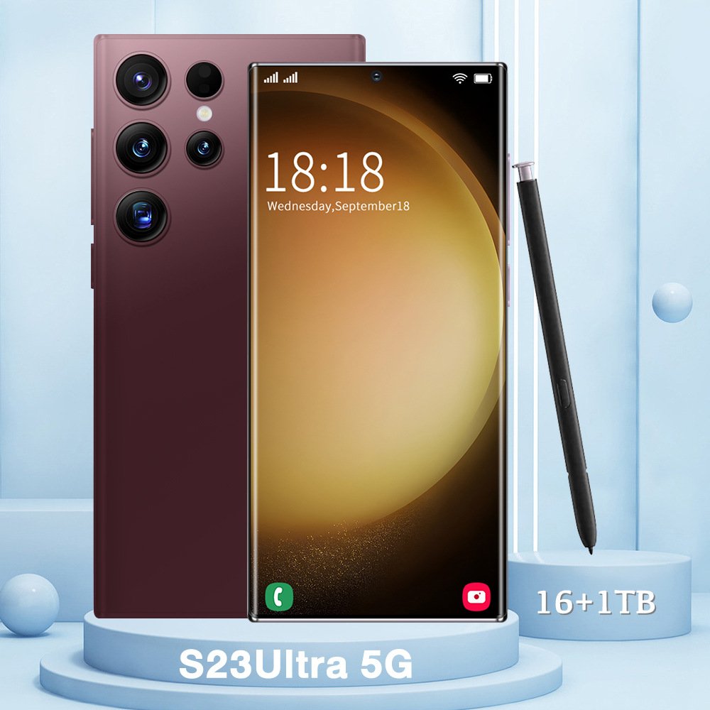 Smartphone S23 Ultra Real 4G Real Perforated 7.3 Large Screen 13 Million Pixels 3+64 Real Octa-core